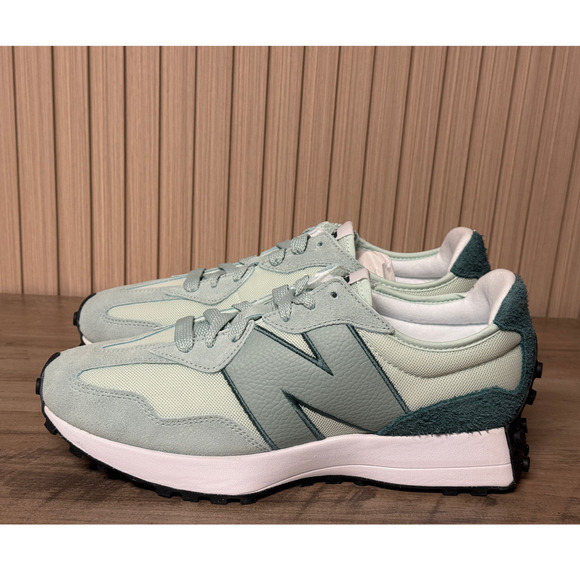 New Balance 327 'New Spruce' Suede Sneakers US Mens 8.5 / Womens 10 - Picture 3 of 11
